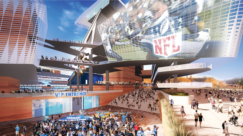 Illustration for article titled San Diego Offers $350 Million In Public Money For A New Chargers Stadium, NFL Wants More